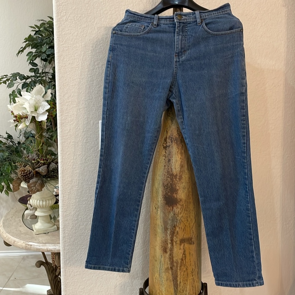 💙COTTAGE STREET Women's 5 Pocket Denim Blue Jeans Ladies 6p pristine condition